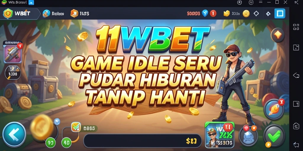 Gambaran gameplay Idle di 11WBET yang menyenangkan dan memikat.