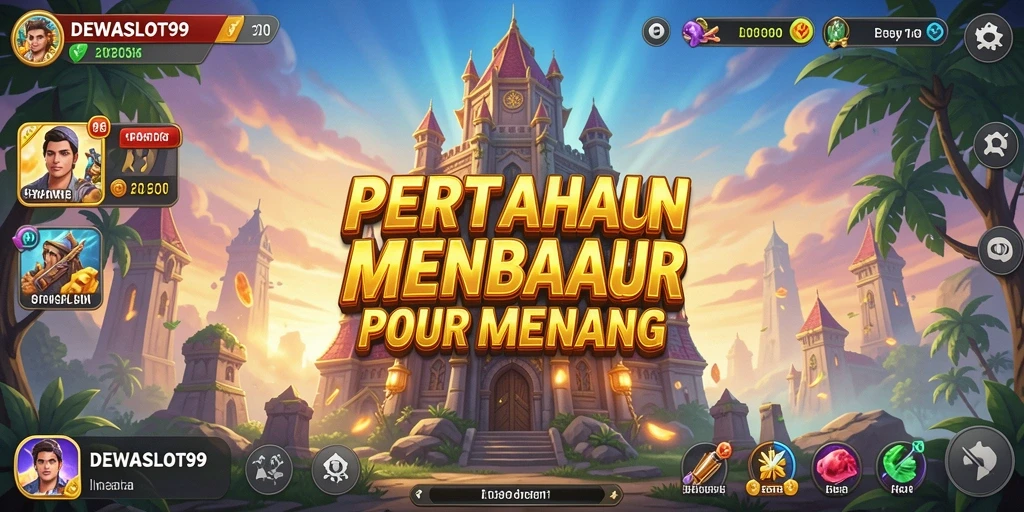 Tampilan gameplay DEWASLOT99 yang seru dan penuh strategi.