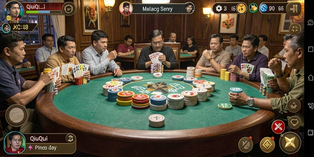 Tampilan gameplay JKT8 yang penuh aksi dan strategi.