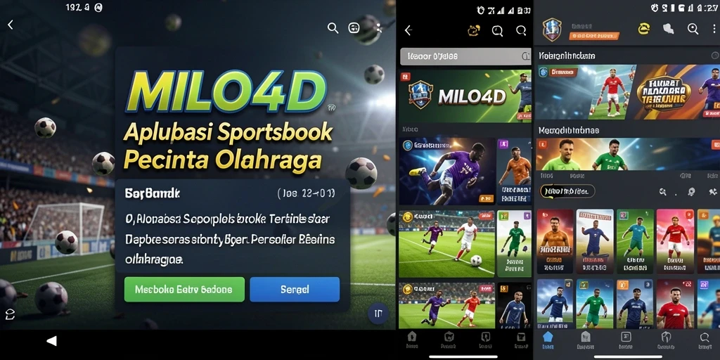 Tampilan gameplay menarik dan interaktif dari MILO4D.