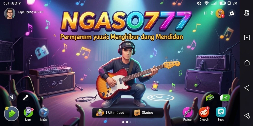 Tampilan gameplay NGASO77 yang menarik dan interaktif.