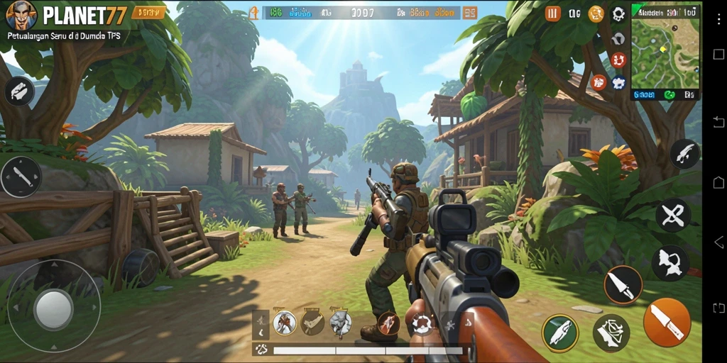 Gameplay seru dan menegangkan di PLANET77