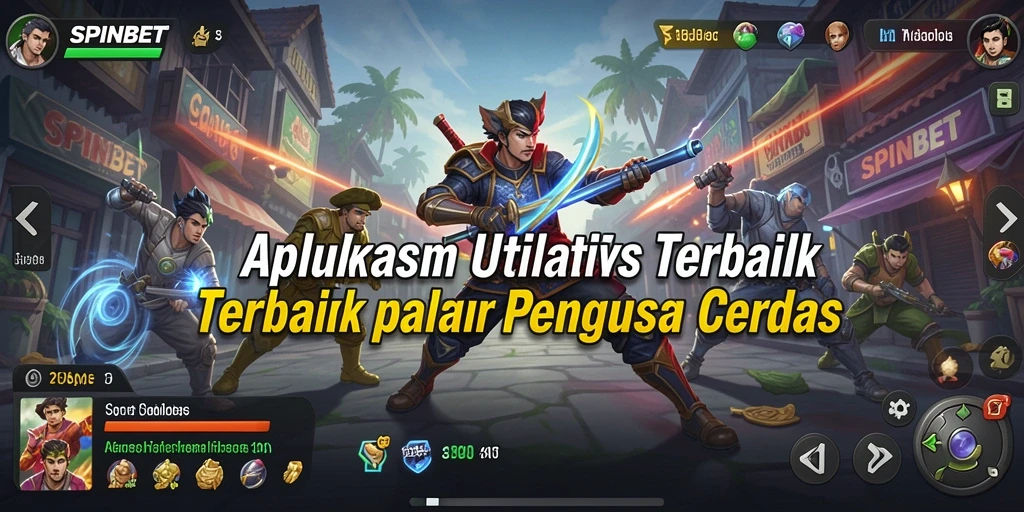 Tampilan antarmuka SPINBET yang modern dan intuitif