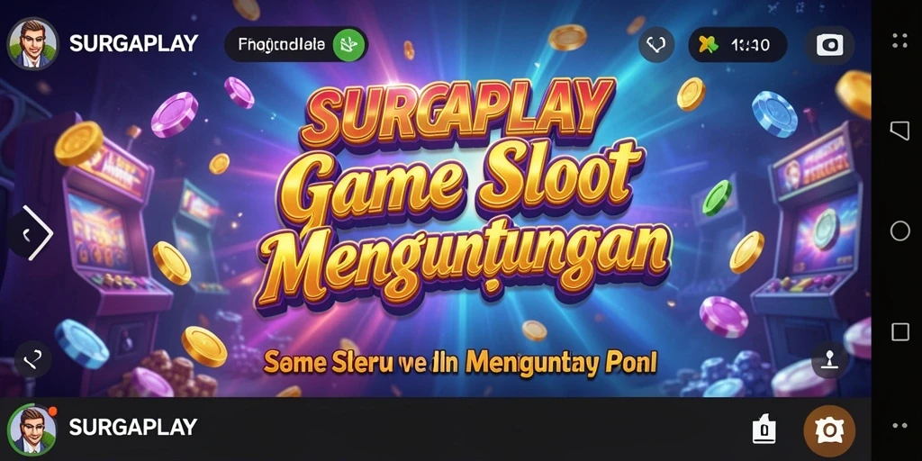 Tampilan gameplay SURGAPLAY yang menarik dan menghibur.
