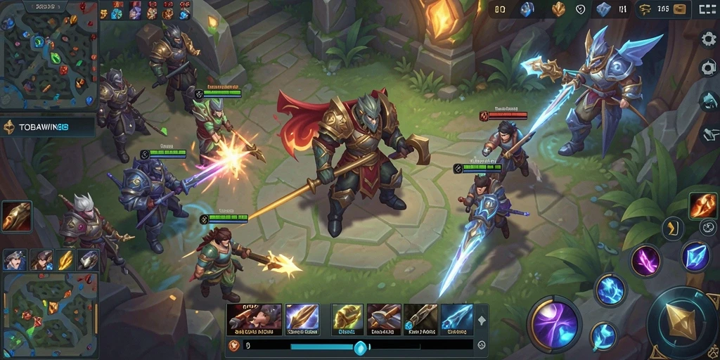 Tampilan menarik dari gameplay TOBAWIN88 yang mendebarkan.
