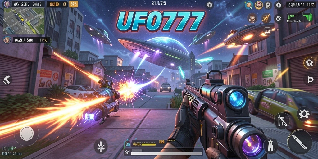 Tampilan menarik dari gameplay seru di UFO777.